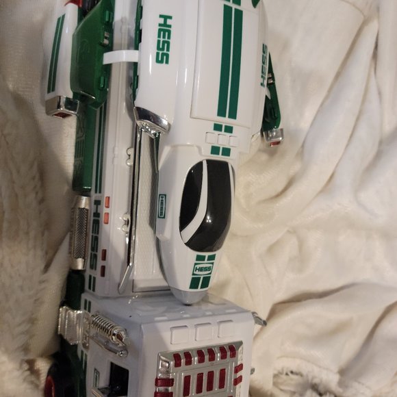 Hess truck with airplane